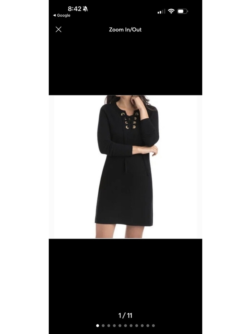 Vineyard Vines Lace-Up Sweater Dress